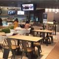 Citibank Citi Cafe - Changi South | Product Seen: [Customised Table top + Cosson Table Base, Abang – Steel Chair & Dojo Sidechair – Wood Seat]<br />